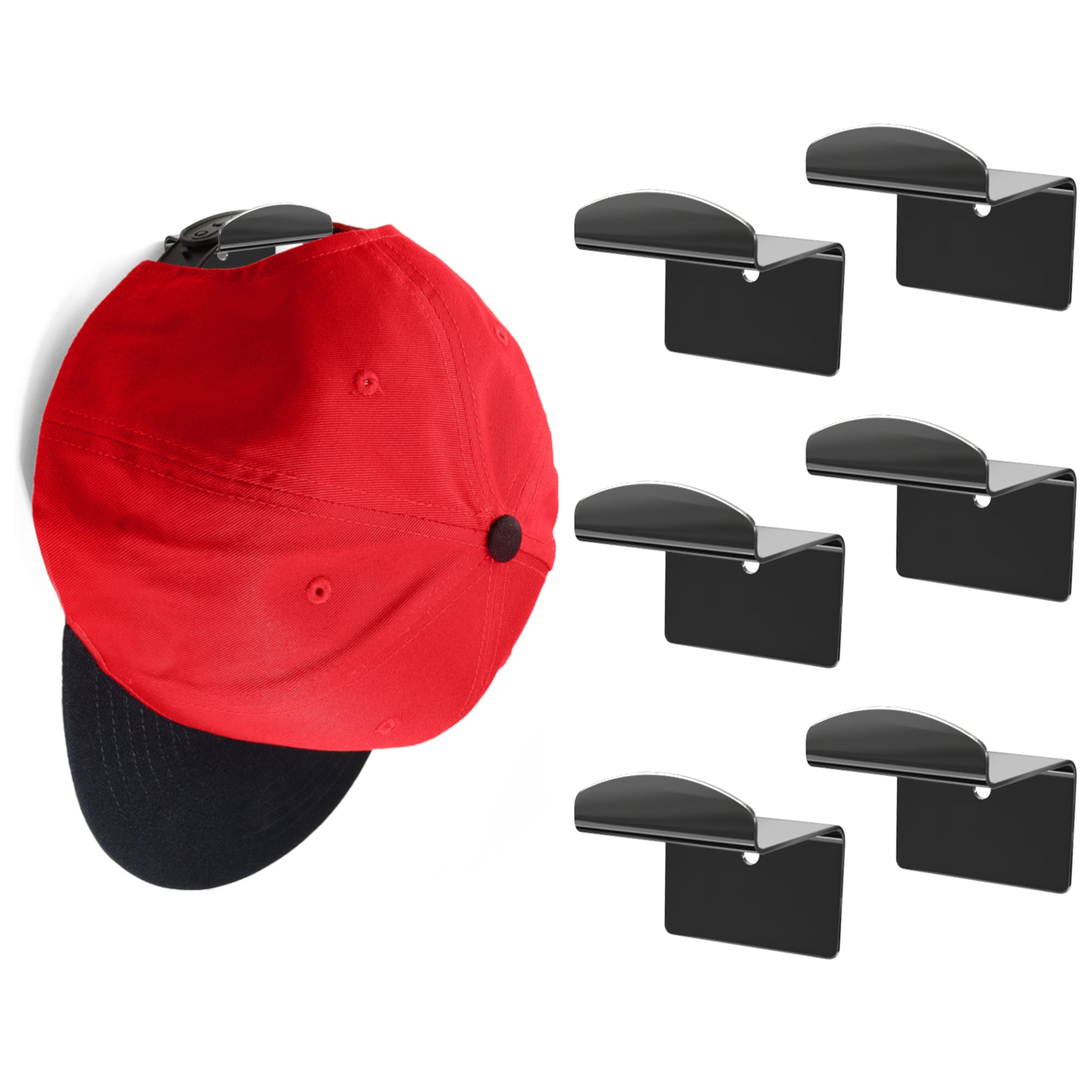 Metal Adhesive Hat Hooks