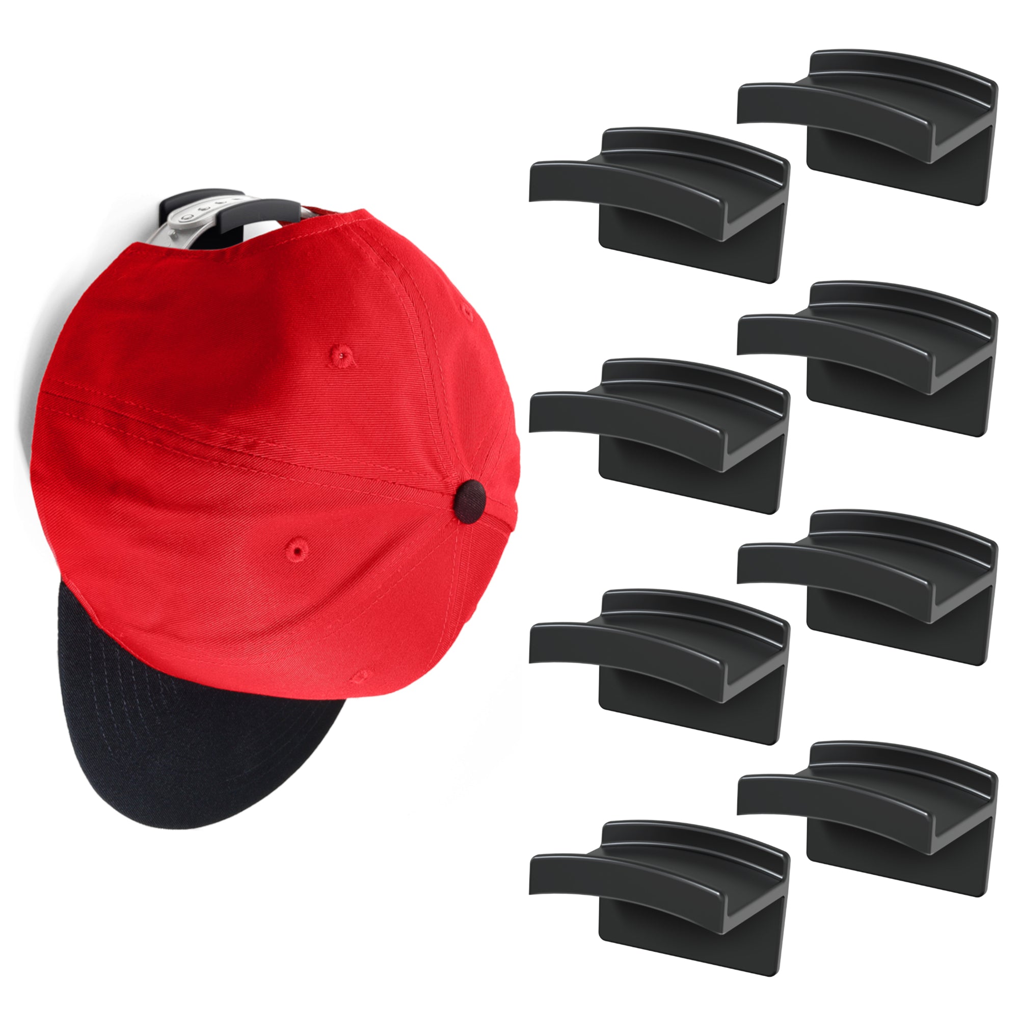 LUAATT Hat Bill Bender Curve Shaper,Hat Brim Curve Bender,2 Pack Baseball  Cap Brim Curving Tool(Red)