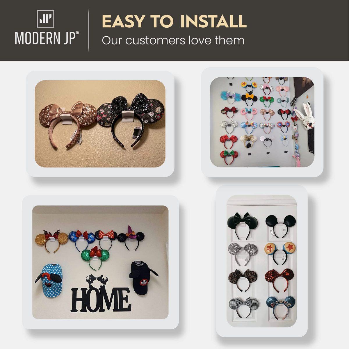 Modern JP Ear Headband Hooks (adhesive ear headband hook), photo 2