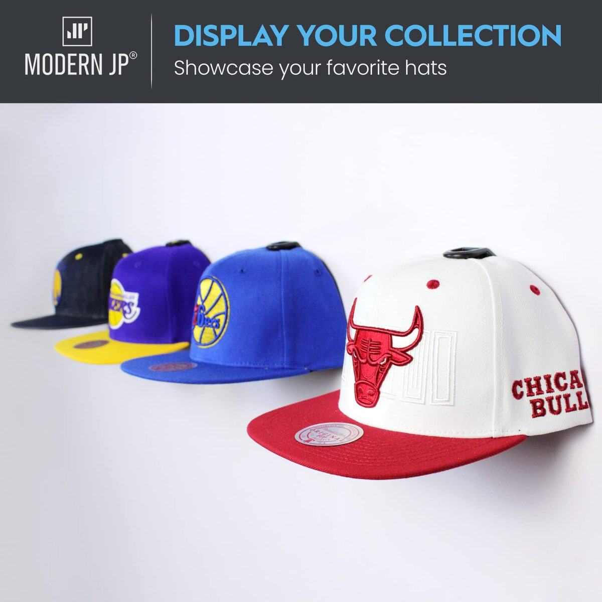 Modern JP Baseball Cap Display Hooks (baseball cap display hook), photo 6