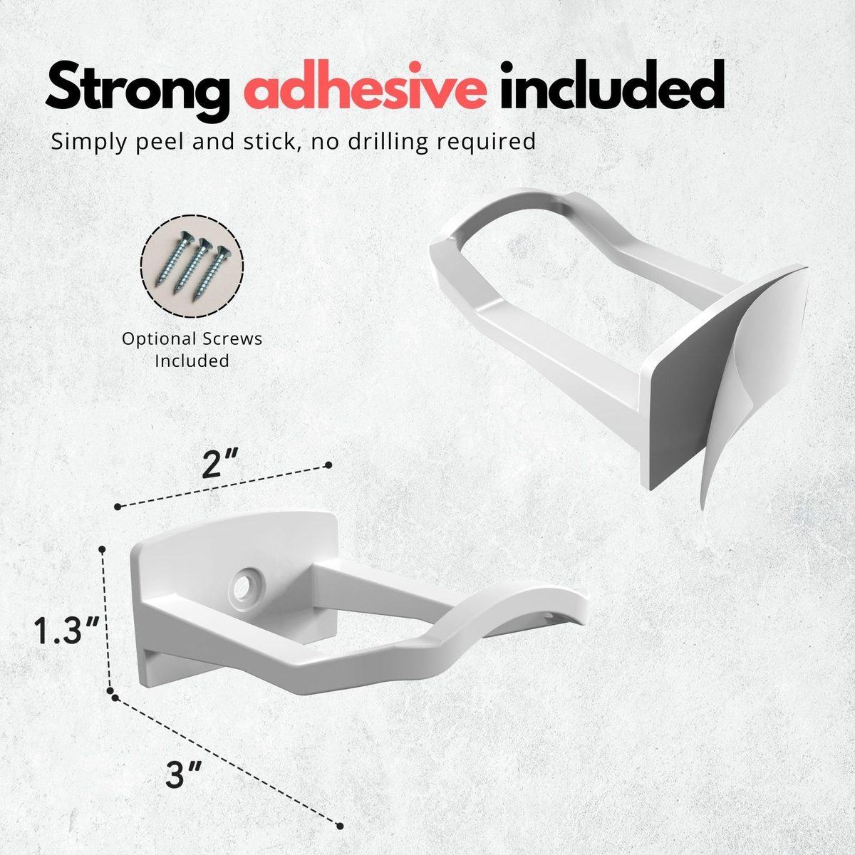 Modern JP 3-Inch Cowboy Hat Hooks (3-inch cowboy hat wall hook), photo 3