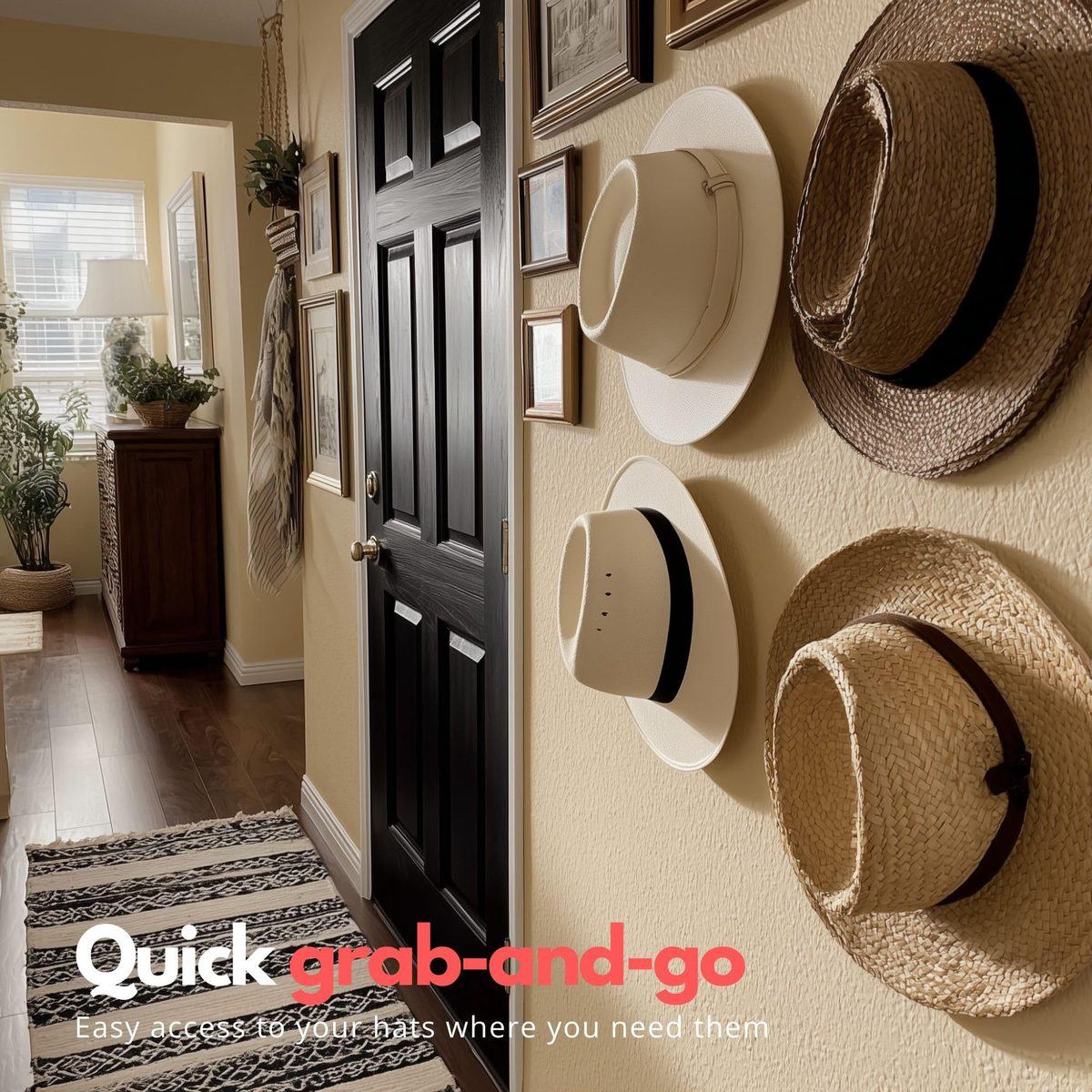 Modern JP 3-Inch Cowboy Hat Hooks (3-inch cowboy hat wall hook), photo 7