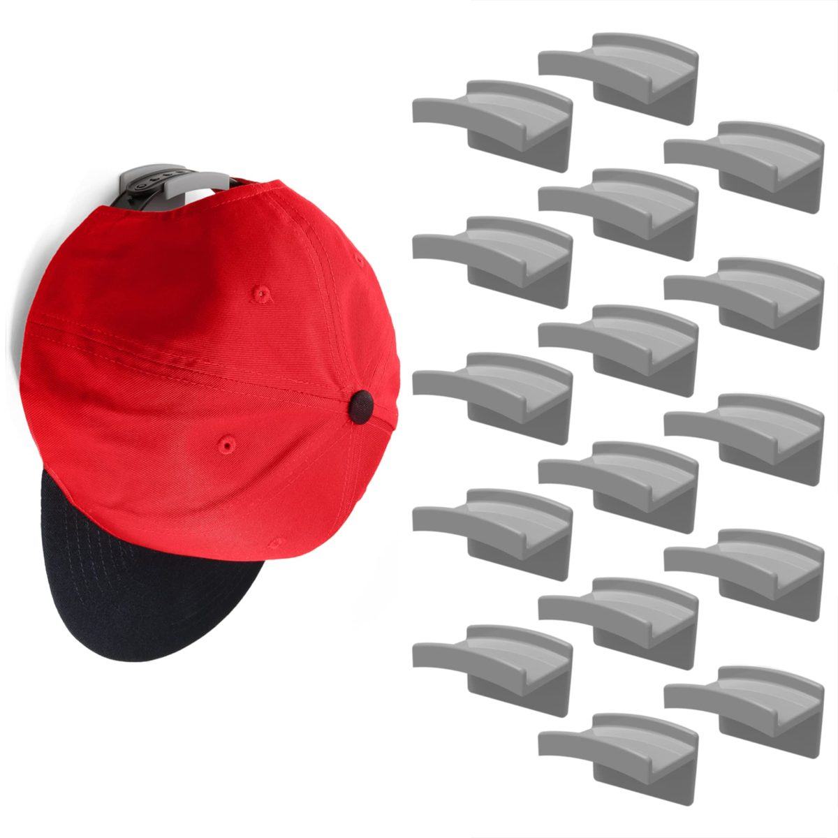 Modern JP Adhesive Hat Hooks (adhesive hat hook) in Gray