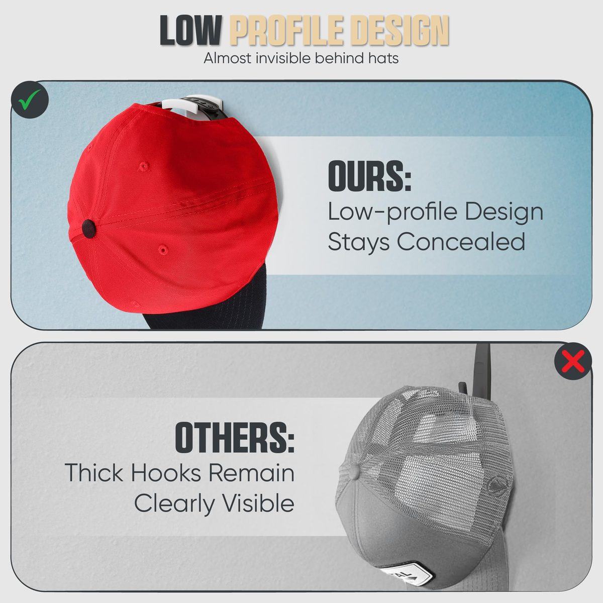 Modern JP Adhesive Hat Hooks (adhesive hat hook), photo 6