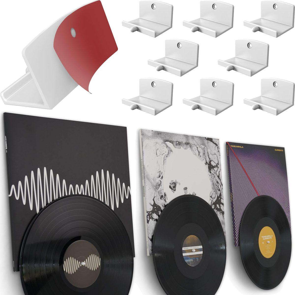 Modern JP Album + Record Display (album and vinyl disc wall mount), photo 1