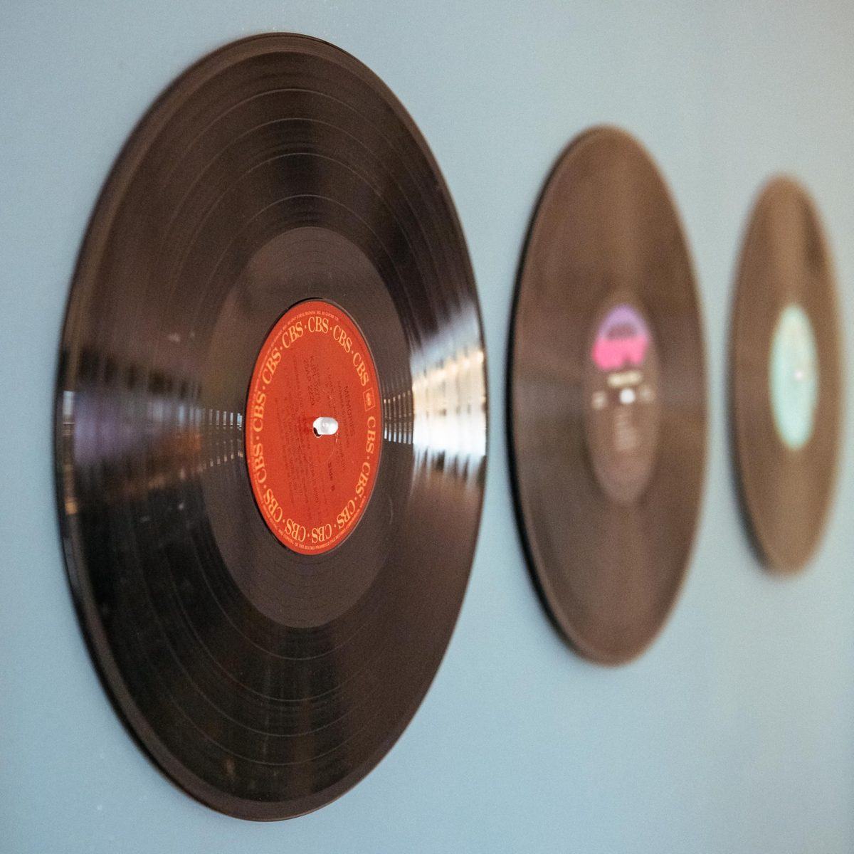 Modern JP Record Disc Wall Peg (vinyl record disc wall peg), photo 2